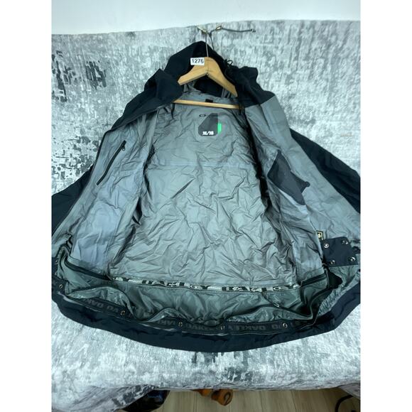 Oakley Sethmo 3L Gore-Tex Pro Shell Showboarding Ski Jacket Black XL 41150 - Picture 3 of 10
